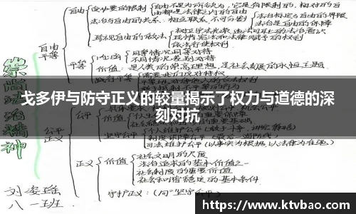 戈多伊与防守正义的较量揭示了权力与道德的深刻对抗
